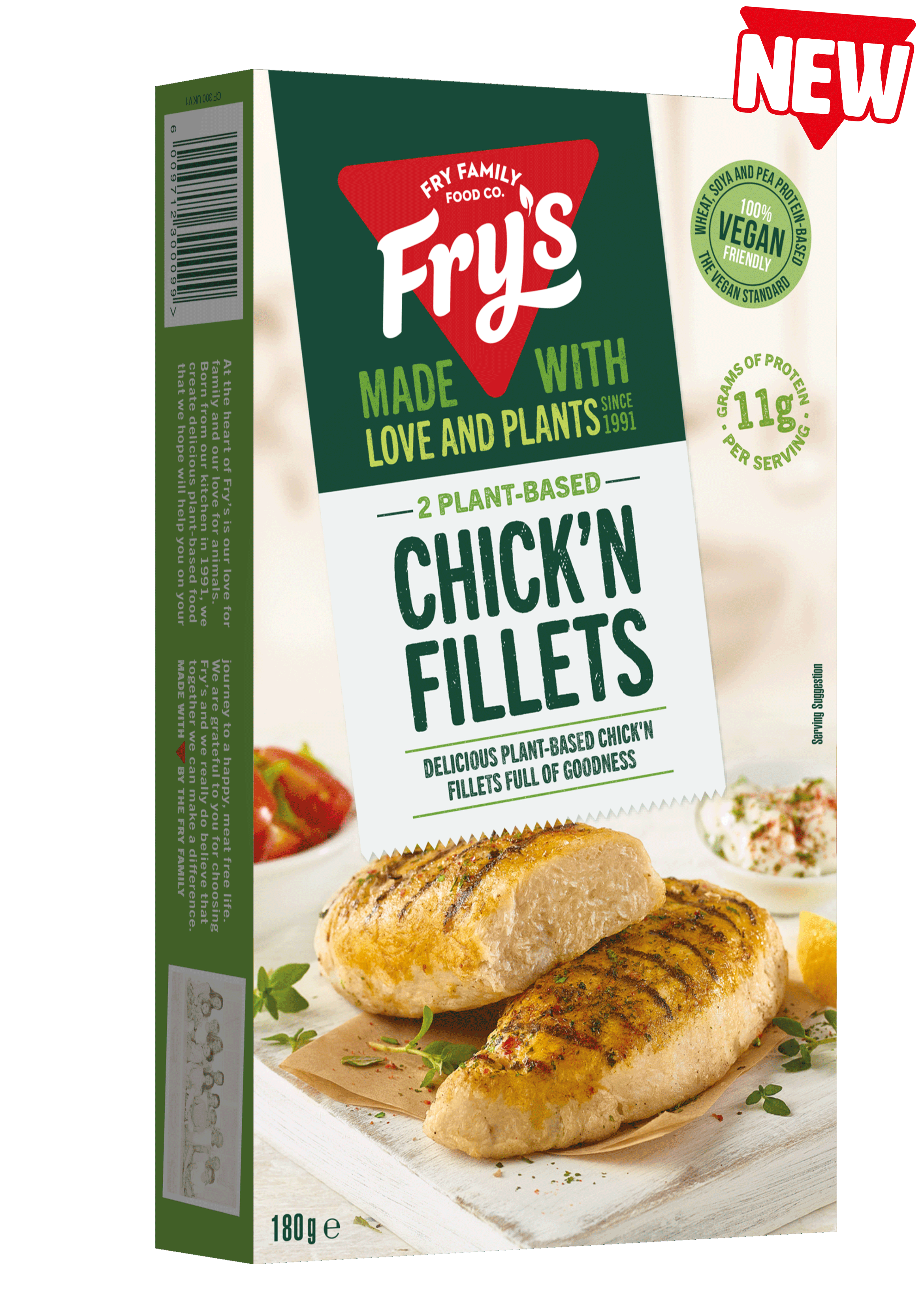 Chick'n Fillets - Fry Family Food UK