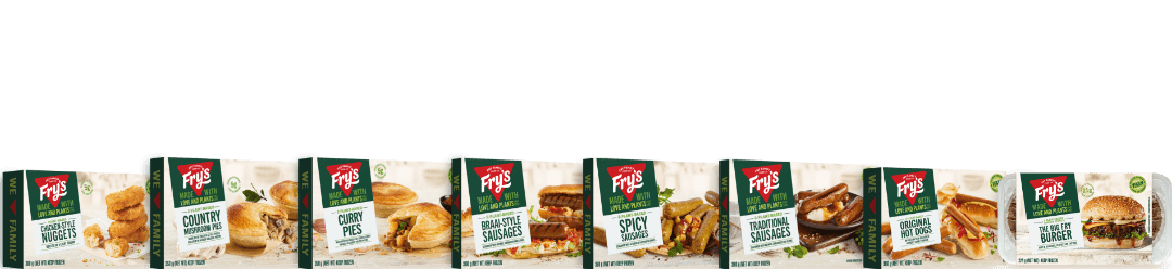 Fry's plant-based products range