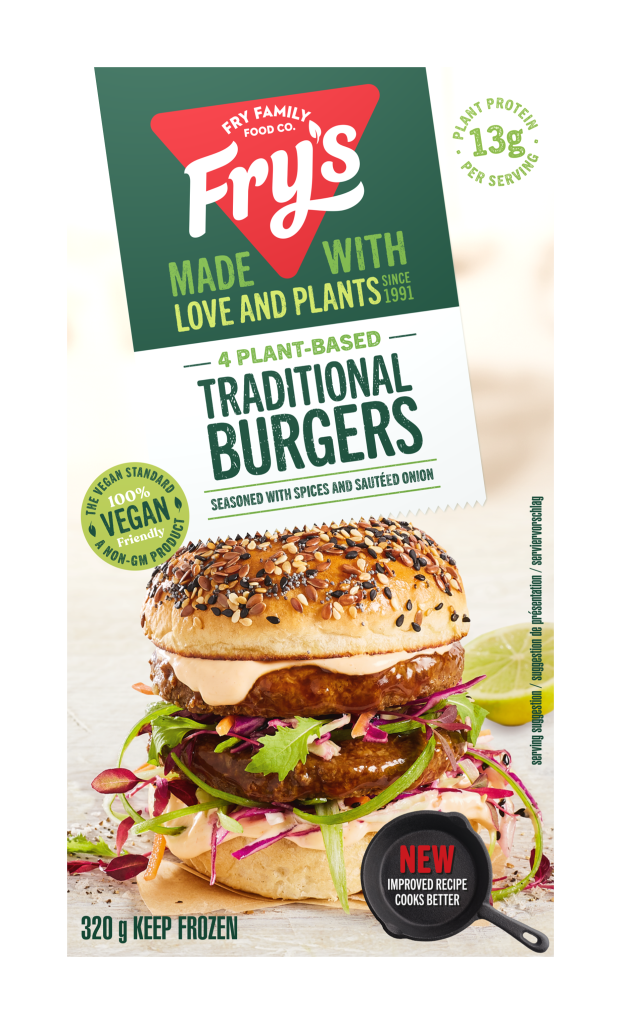 Vegan Traditional Beef Burger Patties - Fry Family Food ZA
